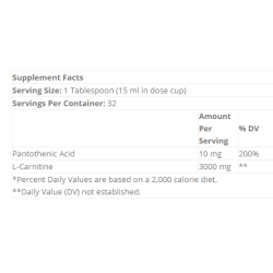 GAT SPORT Liquid L Carnitine 3000mg 